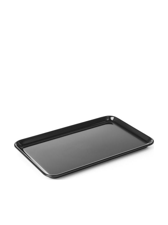 Melamine Food Display Tray 300x150x17mm Black Hendi 569016