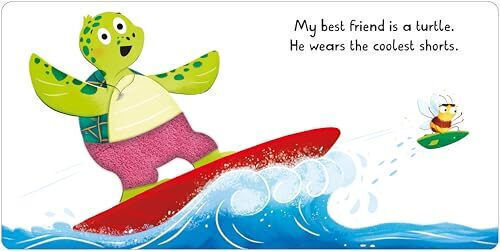 My Best Friend Is A Turtle - Priddy Books - Board Book