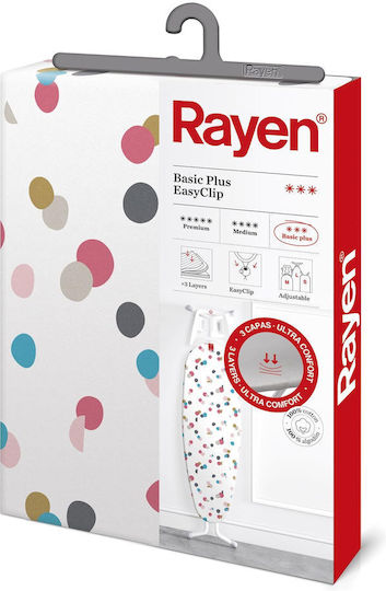 Rayen Ironing Board Cover White 130x47cm