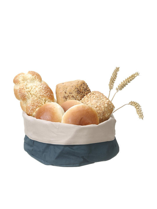 Hendi Brotkasten Stoff Blau 16cm