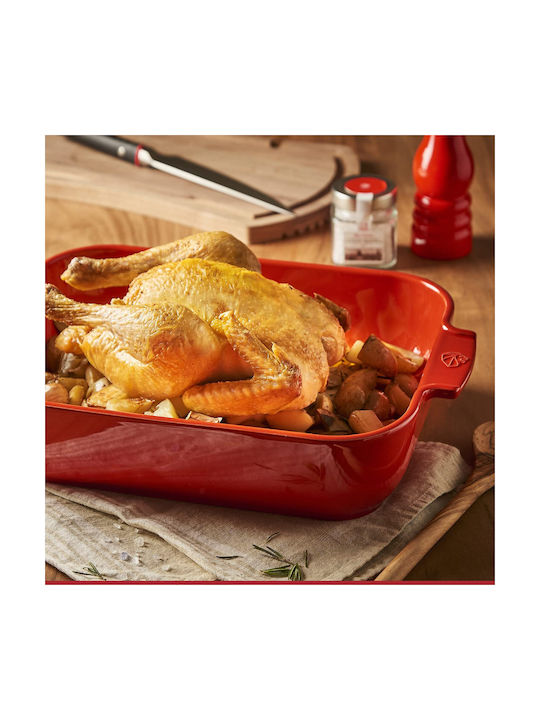 Peugeot Ceramic Rectangular Heat-Resistant Cookware 32cm