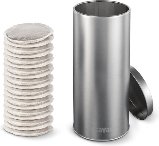 Hama Xavax 111264 Kaffeekapselbox für bis zu 20 Kapseln Silber
