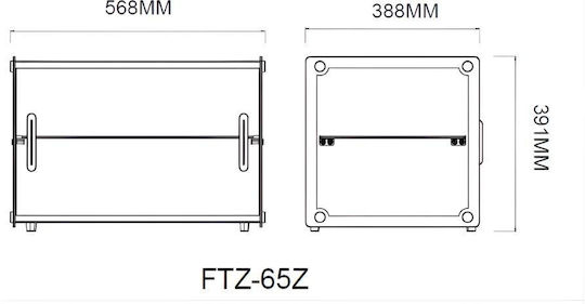 Dynamic 300.0965 Neutral Display Cabinet