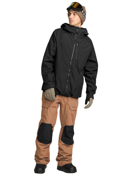 Volcom 2836 Men's Ski & Snowboard Jacket Black G0452606-BLK