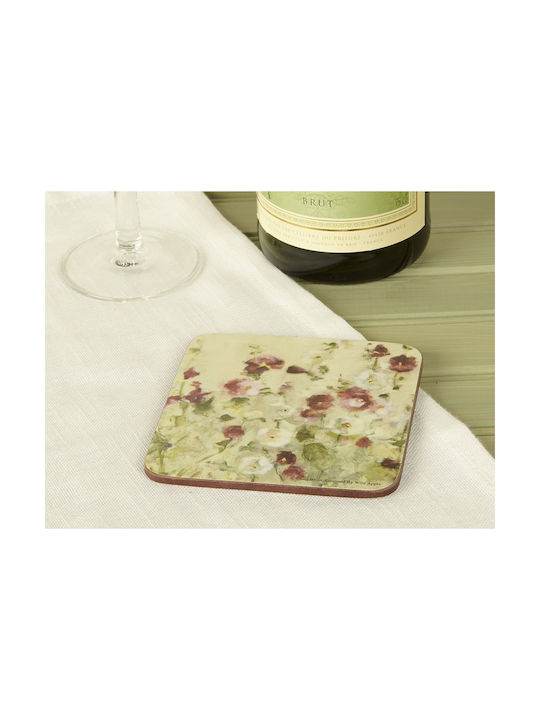 Creative Creative Tops Premium Coasters Στρογγυλό Σουβέρ Ξύλινο 10.4cm 6τμχ