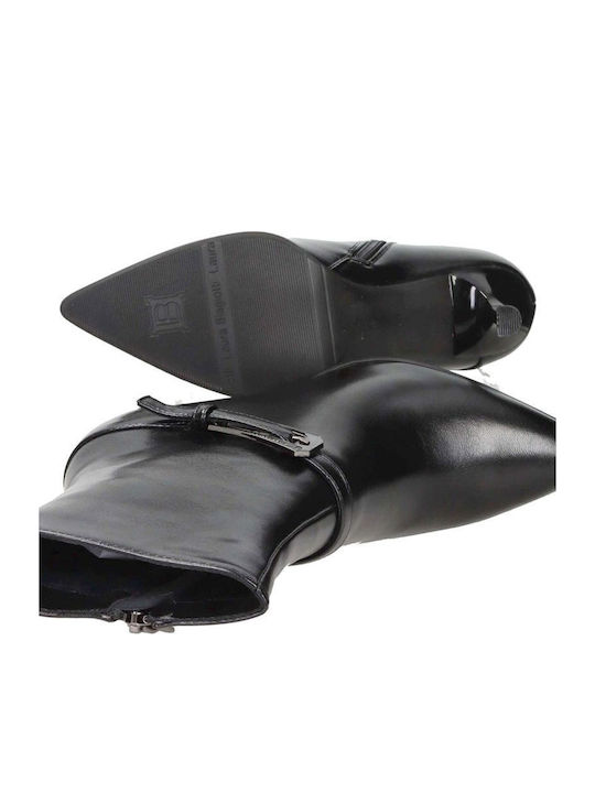 Stiefeletten Damen mit Hochabsatz Schwarz