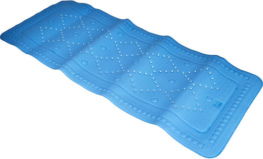 Kleine Wolke Arosa Bathtub Non-slip with Suction Cups Blue 36x92εκ.