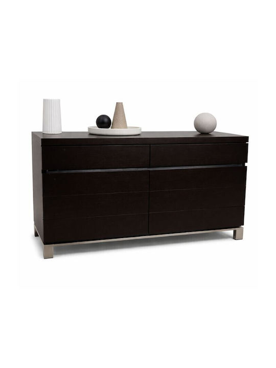 C103 Wooden Makeup Dressing Table Wenge 120x45x70cm