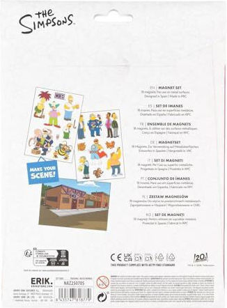Erik Simpsons Moe's Tavern Die-Cut Decorative Magnets Set