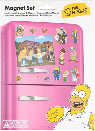 Erik Simpsons Moe's Tavern Die-Cut Decorative Magnets Set