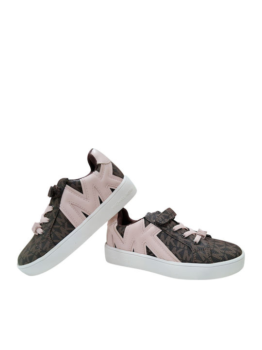 Παιδικά Sneakers με Σκρατς Καφέ