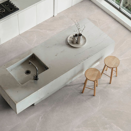Keros Floor Interior Matte Tile 120x60cm Gris