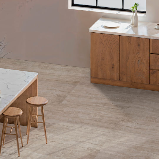 Keros Fliese Boden Innenbereich 120x60cm Crema