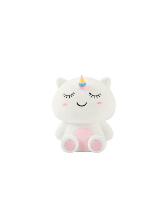 I-Total Kids Decorative Lamp White 13.2x10x16cm