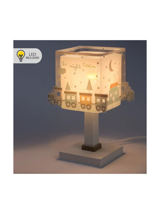 Ango LED Kinder Dekorative Lampe Night Train Hellblau