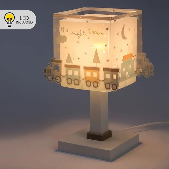 Ango Lumini LED Lampă decorativă pentru copii Night Train Albastru deschis