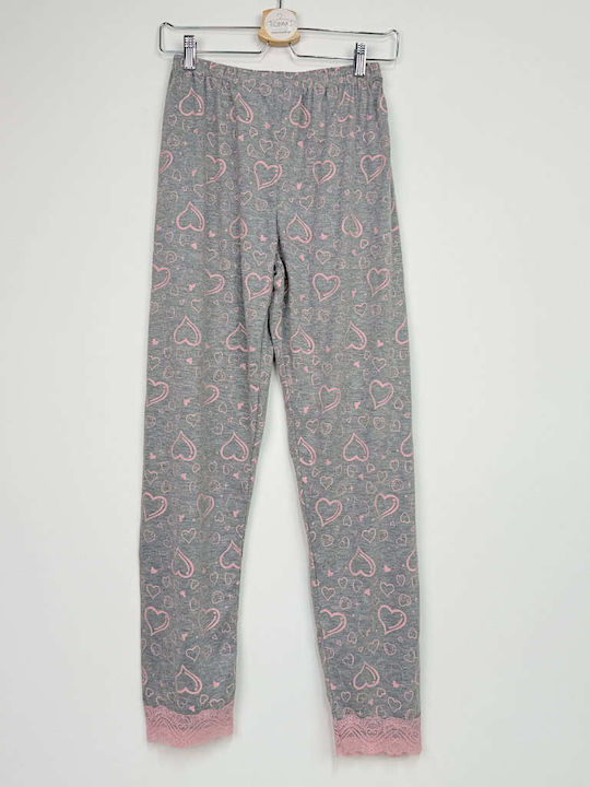 Cootaiya Set Pijamale De Vară Pentru Femei Gri