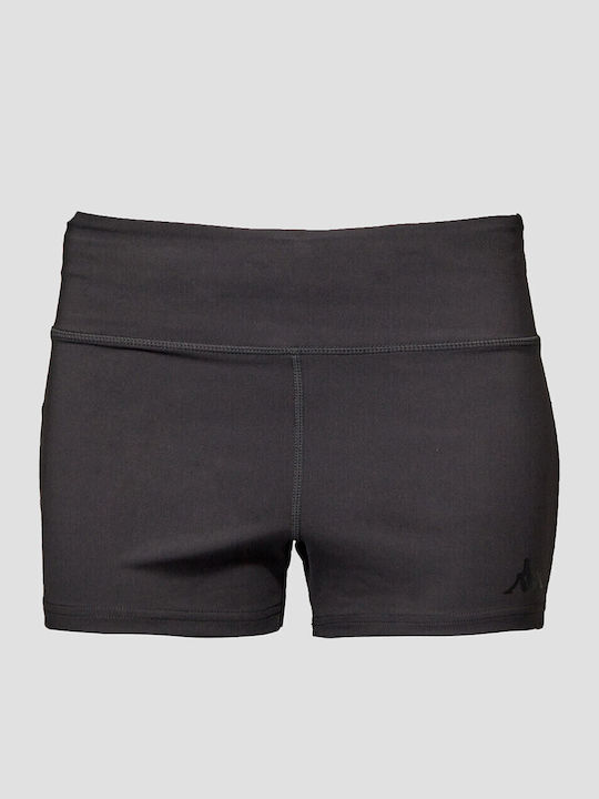 Imzar Women's High Waist Activewear Shorts Black 1056560005-BLACK