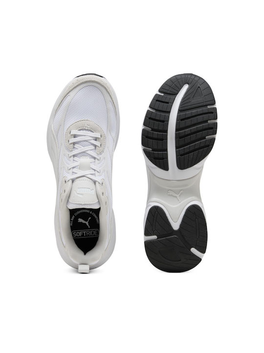 Softride Pantofi Sport De Alergare Pentru Femei Alb-gri-negru