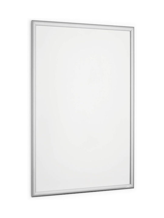Durable Folding Frame A1 Poster Frame Self-adhesive + Screw Set 1 Piece Silver Anodized Aluminum 500923
