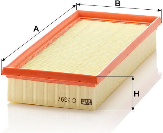 Mann Air Filter Mercedes-benz Cls S-class E-class Gle M-class Sl