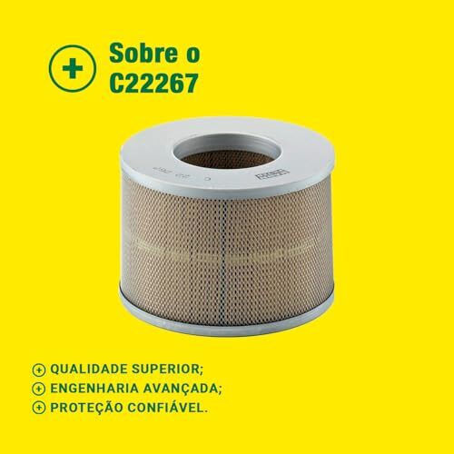 Mann-filter Филтър За Въздух C 22 267