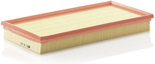 Filtru De Aer Mann-filter Kia Carens I Ii Roadster Sephia Shuma 1.5-2.0d Înălțime 42mm Lățime 336mm Lungime 170mm Insert