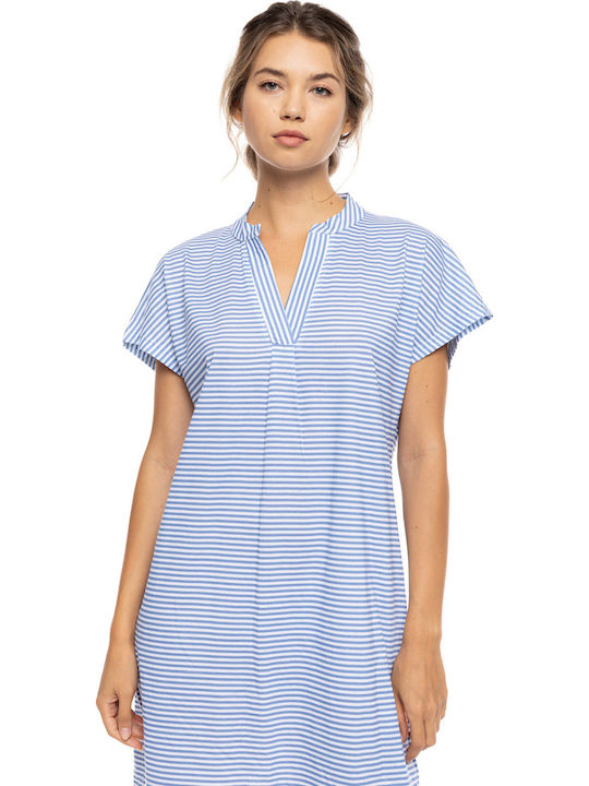 Pink Label Summer Women's Nightgown Mariniere