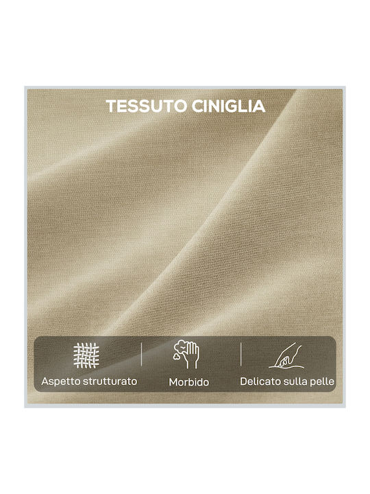 Scaun De Relaxare Relaxează-Te Cu Puf Bej 80x93x103cm