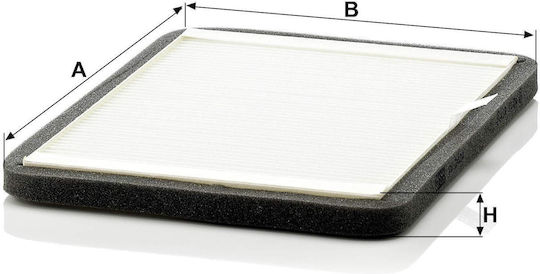 Mann-filter Cabin Air Filter Cuk 2424