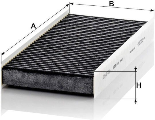 Mann Filter Filtru de Cabină cu Carbon Activ Citroen Săritor Fiat Scudo Peugeot Expert / Expert Tepee - Expertul Tepee Toyota Proace