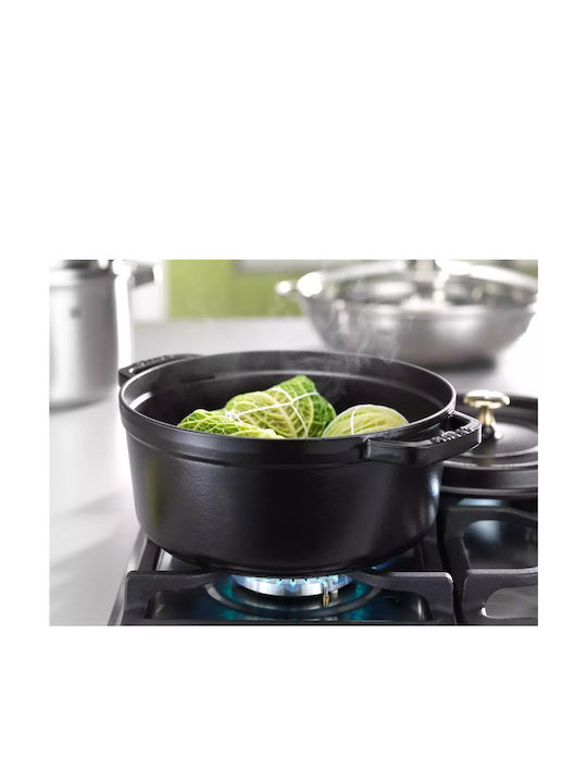 Staub Gusseiserner Rundofen 26,2x15,7cm 0,8l