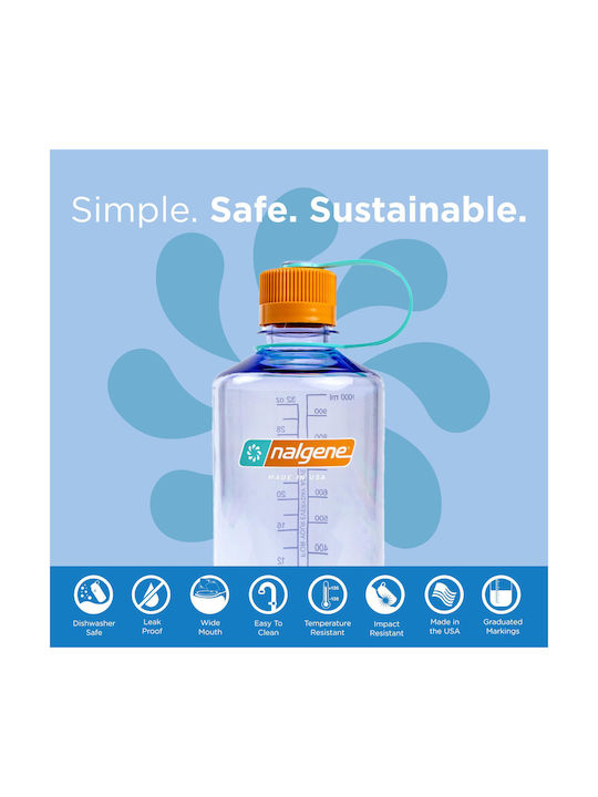 Nalgene Wasserflasche Kunststoff 1000ml Lila