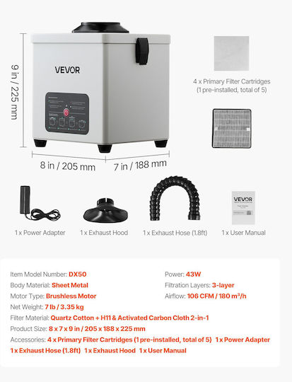 Vevor TSDKPYJBMAJ1UMCEE001V2 Accesoriu Pentru Scule Electrice