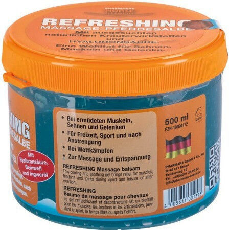 Pharmakas Belebende Erfrischende Entspannende Massagecreme Pharmakas Horse Fit Form