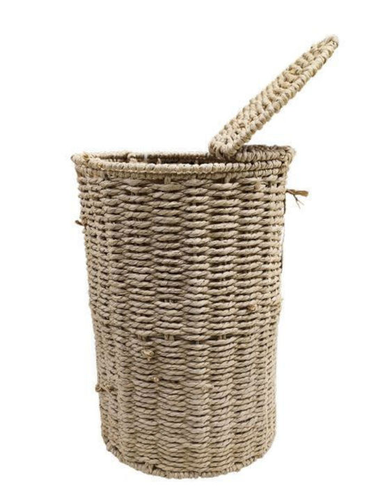 Estia Botanica Bamboo Καλαθάκι Μπάνιου 12lt Μπεζ