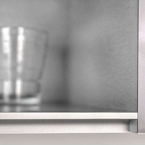 Profil Gola Top Hängend Emuca 2350mm Paneel Dicke 19mm Weiß