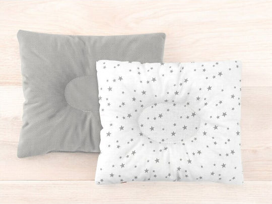 MimiNu Pernă Decorativă Pentru Copii Gri Față Și Spate 23x26cm
