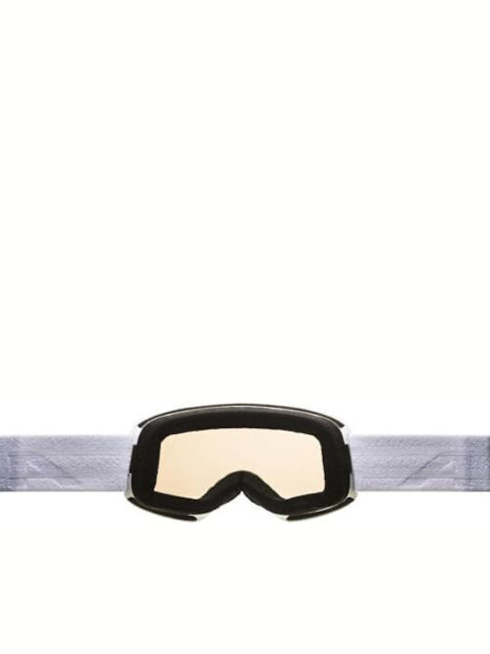 Alpina Ski- & Snowboardbrille Kinder Grün mit Linse Spiegel in Grün Farbe