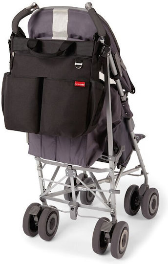 Skip Hop Geantă Pentru Scutece De Umăr / De Mână Duo Signature Tote Neagră 33x35x11 cm