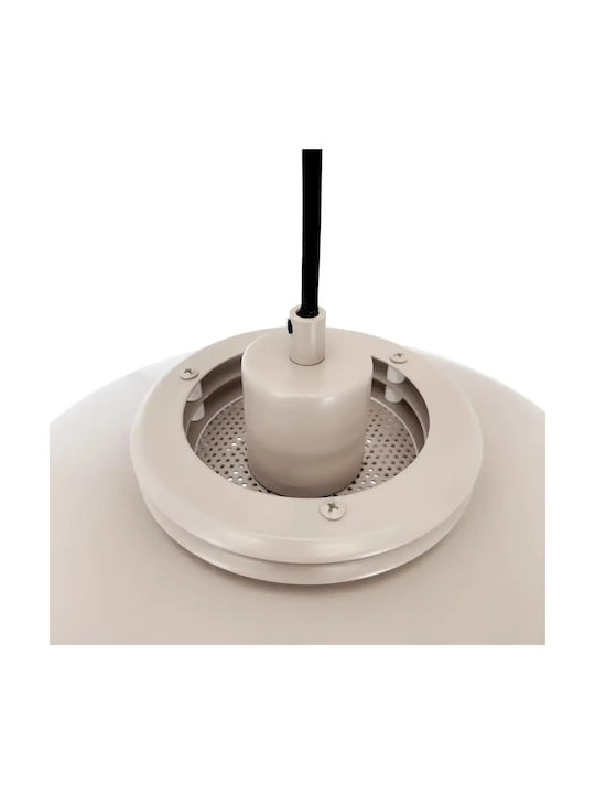 Selected by Pragmatic Beige LED Pendant Ceiling Light with Warm White Light 30x30x24cm