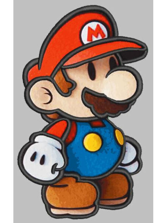 Κέντημα Στάμπα Super Mario 3d Ανδρική Φούτερ Μπλούζα Takeposition Μπλε Royal Κέντημα Στάμπα Super Mario 3d Ανδρική Φούτερ Μπλούζα Takeposition Μπλε Royal