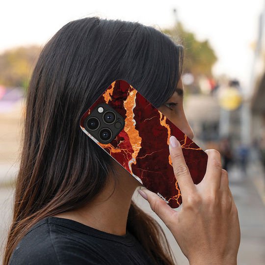 Θήκη Sonique Marble Series Huawei Pura 80 Ultra Κόκκινο