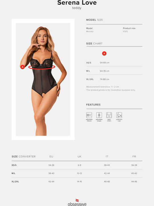 Serena Liebe Crotchless Teddy M L Obses01925