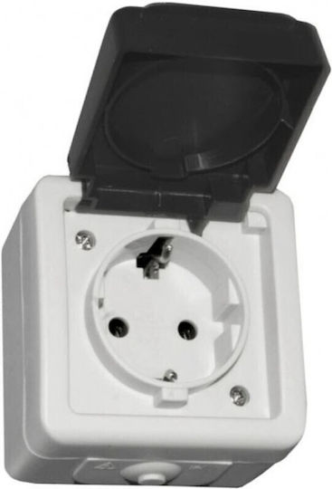 Eurolamp Power Socket Gray 1pcs