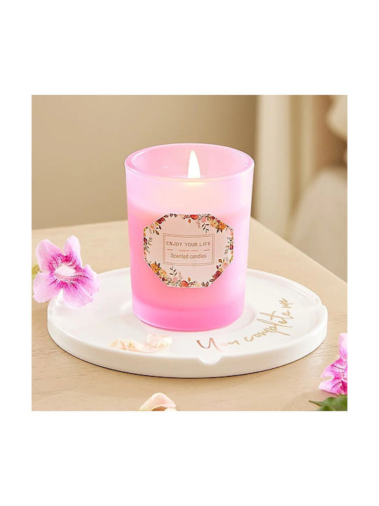Alista Home Lumânare Aromatică Din Soia În Borcan Cu Miros De Lămâie 300gr