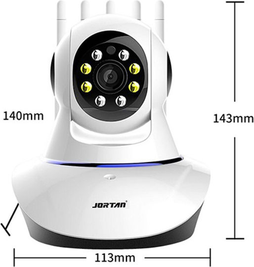 Jortan JT-160BW-3B IP Surveillance Camera Wi-Fi Full HD 1080p with Two-Way Communication