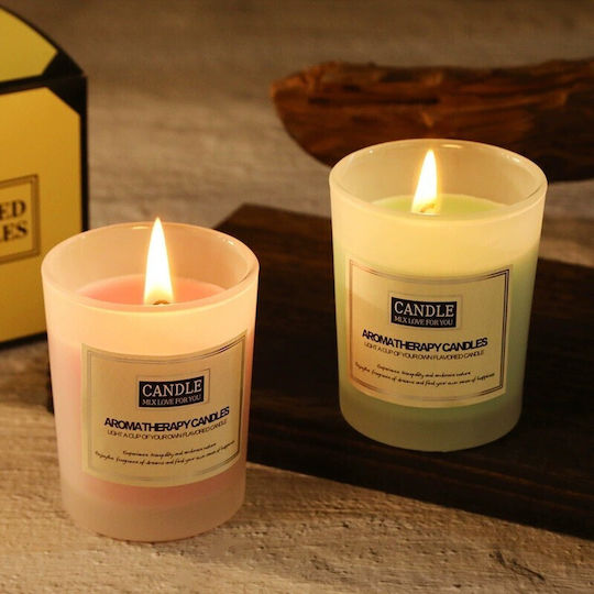 Alista Home Aromatic Soy Candle in Jar with Lavender Perfume 50g