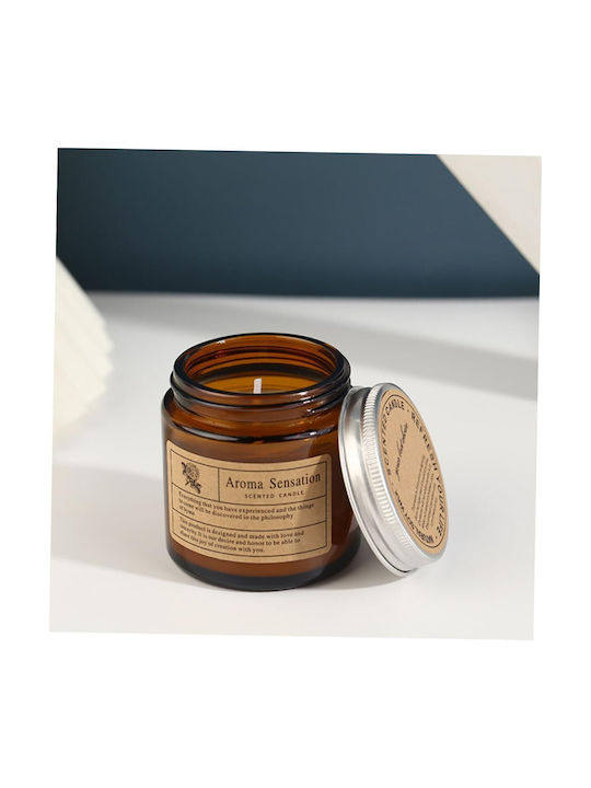 Alista Home Lumânare Aromatică în Borcan cu Miros de Lemn de Santal 200gr