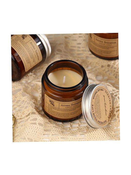 Alista Home Lumânare Aromatică în Borcan Maro 200gr